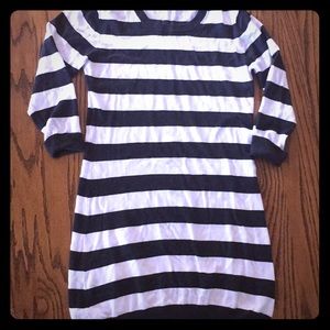 French Connection Long Striped Sweater